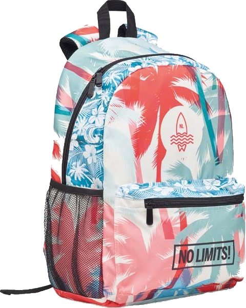 Printed backpack