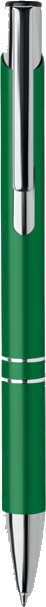Engraved metal pen